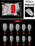 500 pcs Half Fake Nail Tips