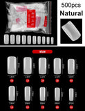 500 pcs Half Fake Nail Tips