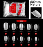 500 pcs Half Fake Nail Tips