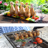 Chicken Wing Leg Rack For Grill Smoker or in the Oven