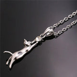 Cat Necklace Jewelry - FancyGad