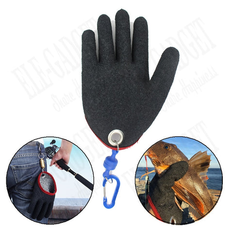 Fishing Gloves With Magnets Hook