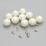 25pcs/10pcs  Pearl Rivets