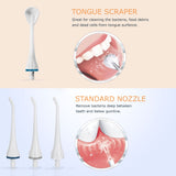 Water Flosser Professional Cordless Dental Oral Irrigator - Portable and Rechargeable