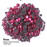 Rhinestones Crystal Mix size