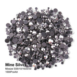 Rhinestones Crystal Mix size