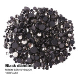 Rhinestones Crystal Mix size